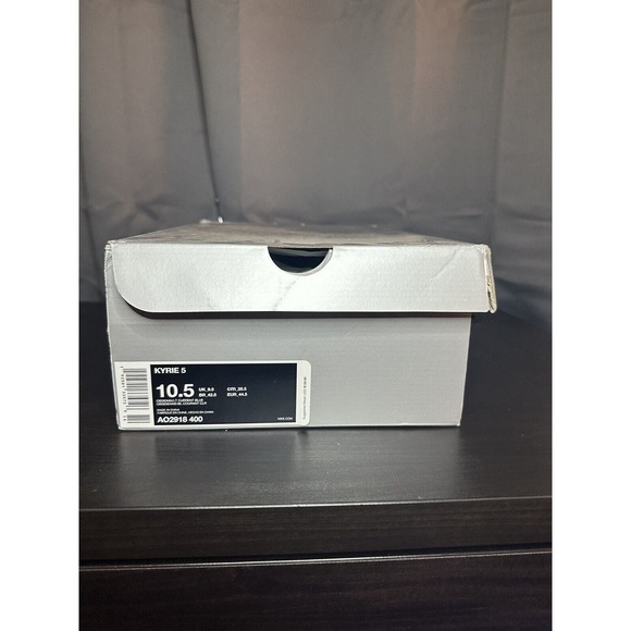 New-NIKE KYRIE 5 UFO MENS ATHLETIC SHOES BASKETBALL BLUE MID Sz 10.5 AO2918-400 main image 6